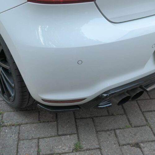 Maxton Design Rear Side Splitters Volkswagen Polo (MK5) (R WRC)