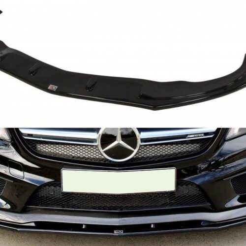 Maxton Design Front splitter v2 Mercedes CLA (C117) (Preface) (45 AMG)