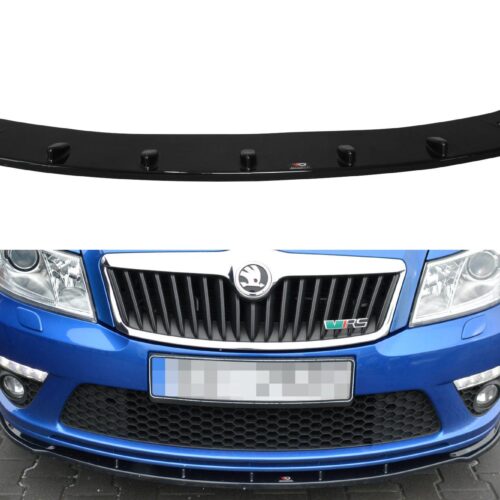 Maxton Design Front splitter v1 Skoda Octavia (MK2) (RS) (Facelift)