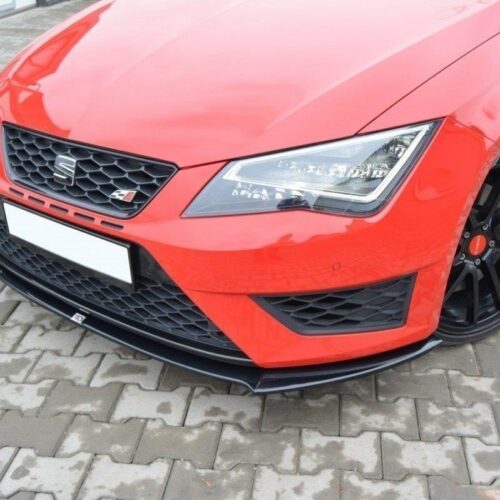 Maxton Design Front splitter v2 Seat Leon (MK3) (Cupra/FR)