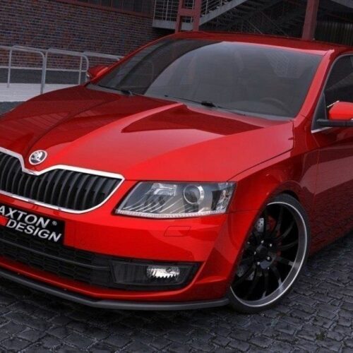 Maxton Design Front splitter v1 Skoda Octavia (MK3)