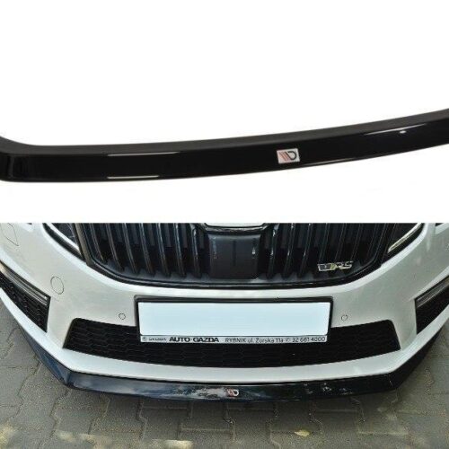 Maxton Design Front splitter v1 Skoda Octavia (MK3) (RS) (Preface)