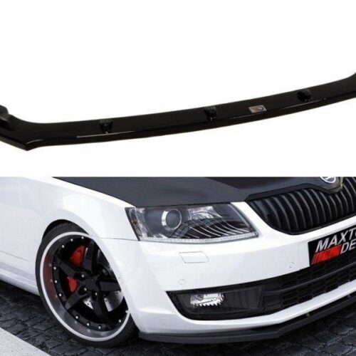 Maxton Design Front splitter v2 Skoda Octavia (MK3)