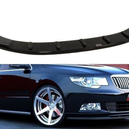 Maxton Design Front splitter v2 Skoda Superb (MK2) (Preface)