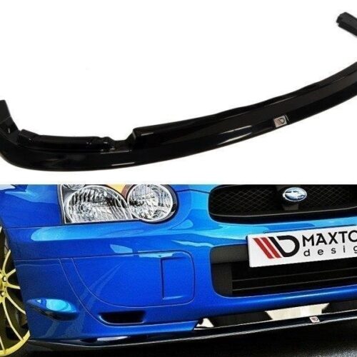 Maxton Design Front splitter v2 Subaru Impreza (GD) (WRX STI) (Blobeye)