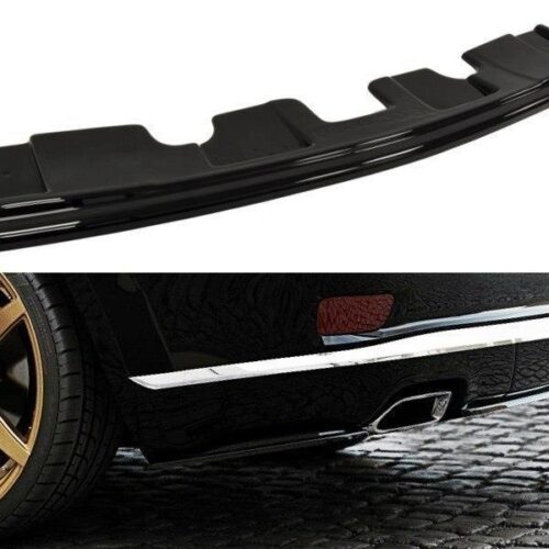 Maxton Design Central Rear Splitter (without a vertical bar) Jeep Grand Cherokee (WK2) (Summit) (Facelift)