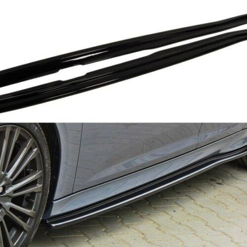 Maxton Design Side Skirts Diffusers v1 Ford Focus (MK3) (RS)