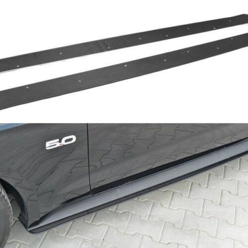 Maxton Design Side Skirts Diffusers v2 Ford Mustang (MK6) (GT)