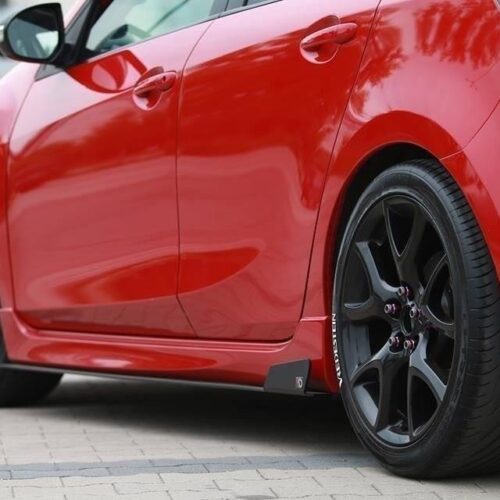 Maxton Design Side Skirts Diffusers v1 Mazda 3 (BL) (MPS)