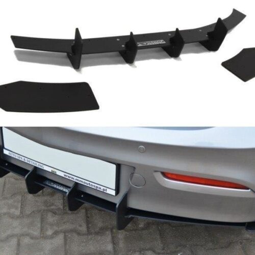 Maxton Design Rear Side Splitters ir diffuser Mazda 3 (BL) (Sport) (Preface)