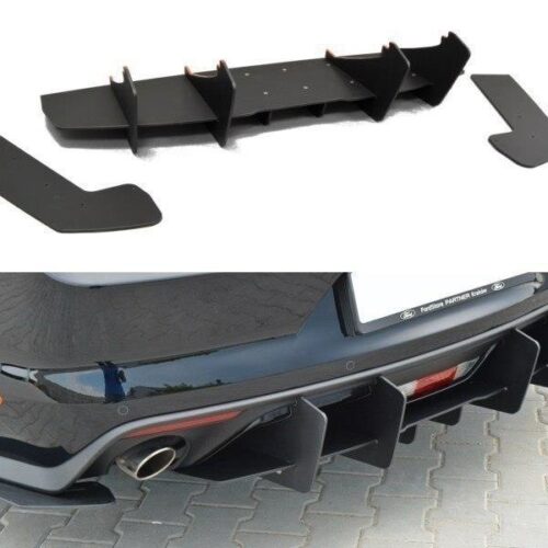 Maxton Design REAR SIDE SPLITTERS Ford Mustang (MK6) (GT)