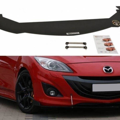 Maxton Design Front splitter v1 Mazda 3 (BL) (MPS)