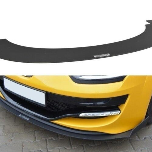 Maxton Design Front splitter Renault Megane (MK3) (RS)