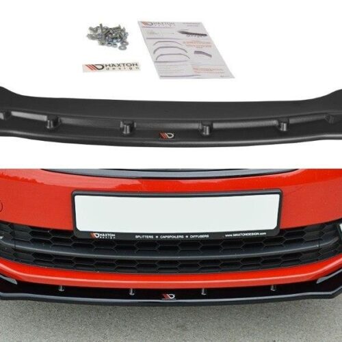 Maxton Design Front splitter v2 Skoda Rapid (MK1)