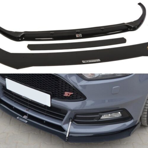 Maxton Design Front splitter v9 Ford Focus (MK3) (ST) (Facelift)