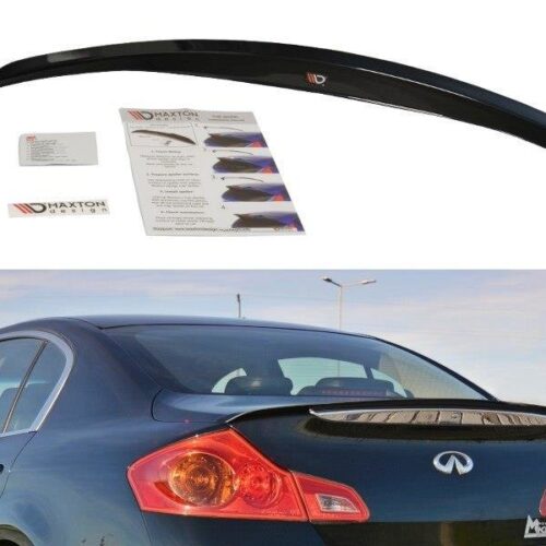 Maxton Design Spoiler cap Infiniti G37 (V36) (Saloon)