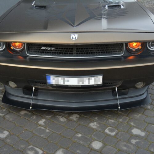 Maxton Design Front splitter v1 Dodge Challenger (MK3) (SRT8) (Preface)