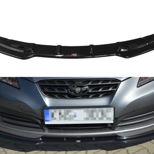 Maxton Design Front splitter v2 Hyundai Genesis (BH) (Coupe)