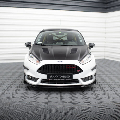 Maxton Design Front splitter v3 Ford Fiesta (MK7) (ST) (Facelift)