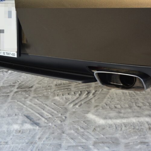 Maxton Design Central Rear Splitter (without a vertical bar) Dodge Challenger (MK3) (SRT8) (Preface)