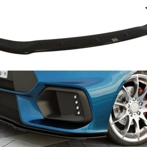 Maxton Design Front splitter v1 Ford Fiesta (MK7) (Facelift)