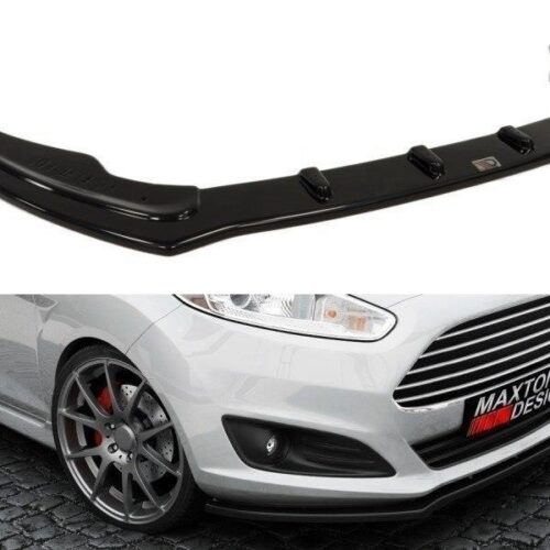 Maxton Design Front splitter v2 Ford Fiesta (MK7) (Facelift)