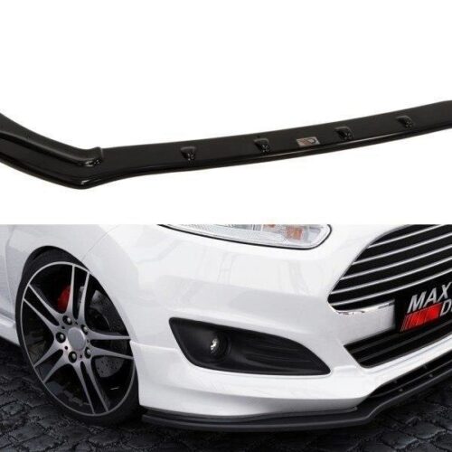 Maxton Design Front splitter v3 Ford Fiesta (MK7) (Facelift)