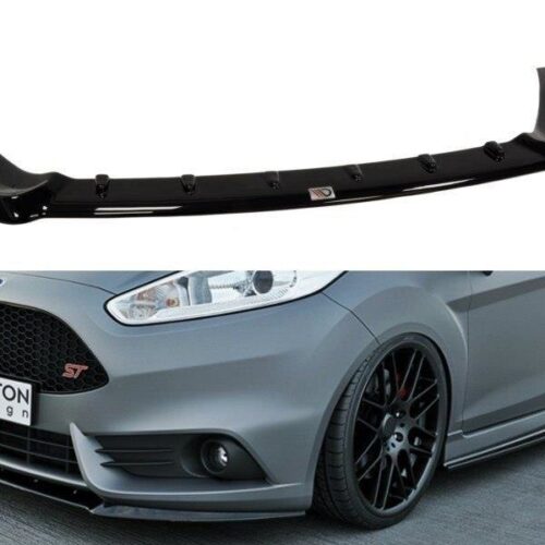 Maxton Design Front splitter v4 Ford Fiesta (MK7) (ST) (Facelift)