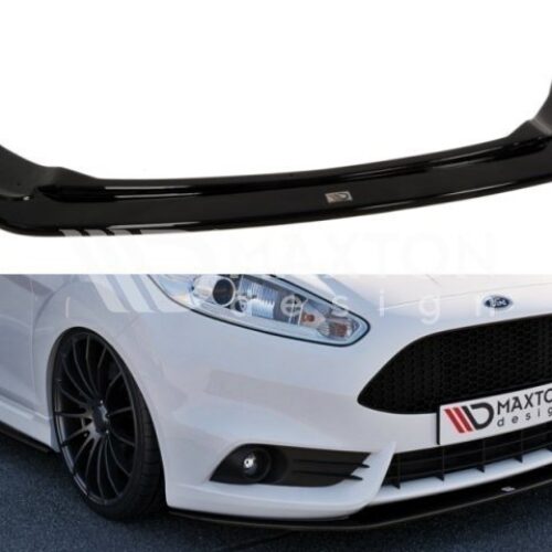 Maxton Design Front splitter v6 Ford Fiesta (MK7) (ST) (Facelift)