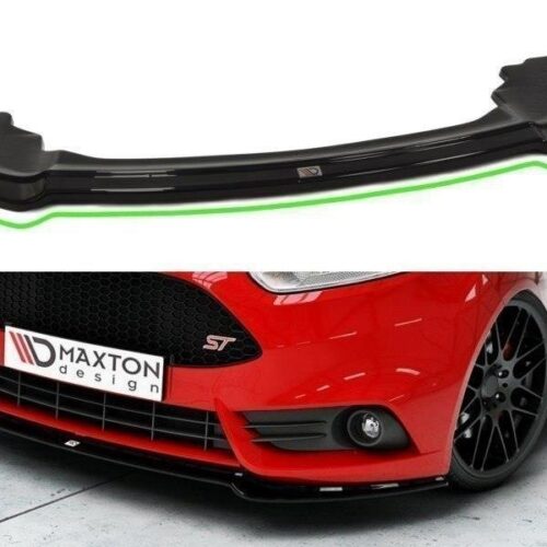 Maxton Design Front splitter v7 Ford Fiesta (MK7) (ST) (Facelift)