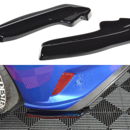 Maxton Design Rear Side Splitters Ford Focus (MK4) (ST-Line)