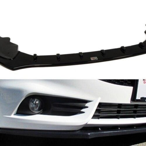 Maxton Design Front splitter v5 Ford Fiesta (MK7) (ST) (Facelift)