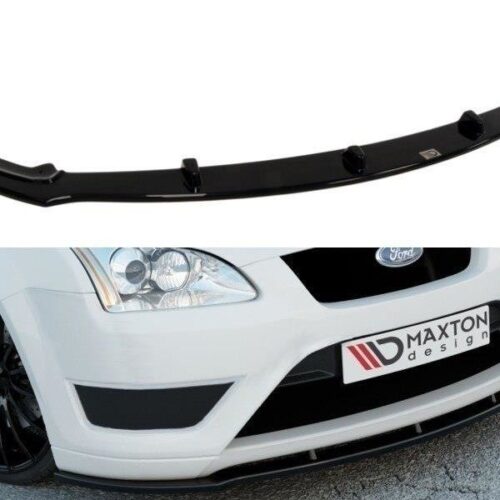 Maxton Design Front splitter v2 Ford Focus (MK2) (ST) (Preface)