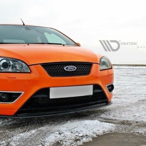 Maxton Design Front splitter v3 Ford Focus (MK2) (ST) (Preface)