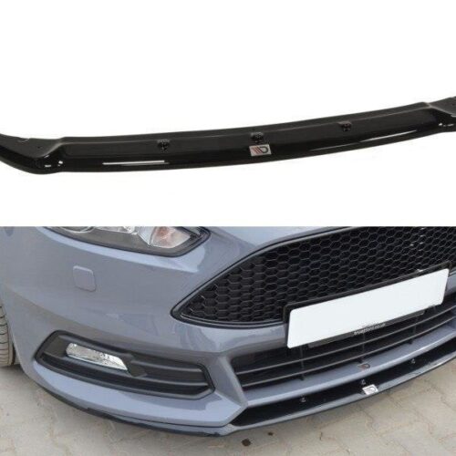 Maxton Design Front splitter v4 Ford Focus (MK3) (ST) (Cupra) (Facelift)