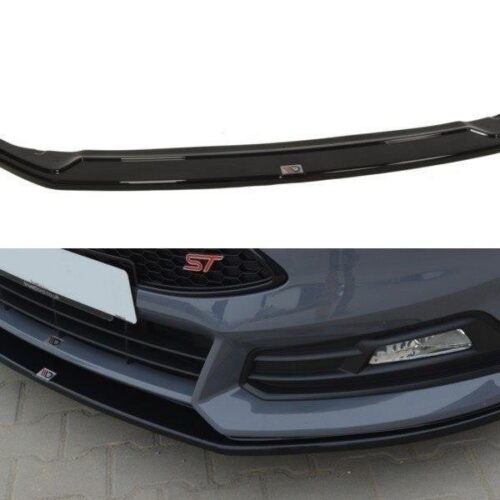 Maxton Design Front splitter v6 Ford Focus (MK3) (ST) (Facelift)