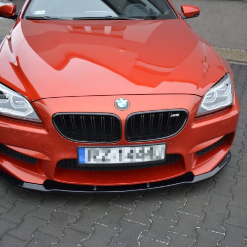 Maxton Design Front splitter v2 BMW M6 (F06) (Gran Coupe)