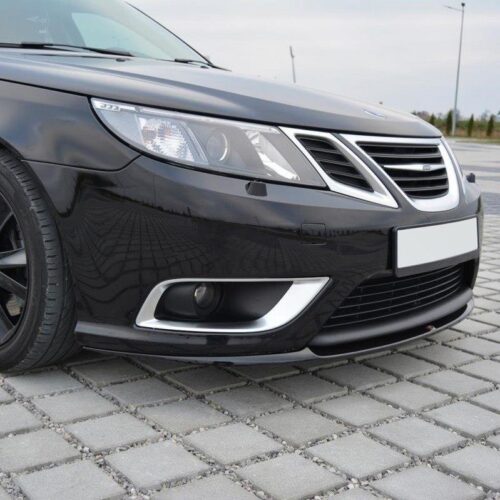 Maxton Design Front Splitter Saab 9-3 (AERO) (MK2) (Facelift)