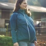 Mamalila 4 in 1 draagjas | Softshell Teal | M