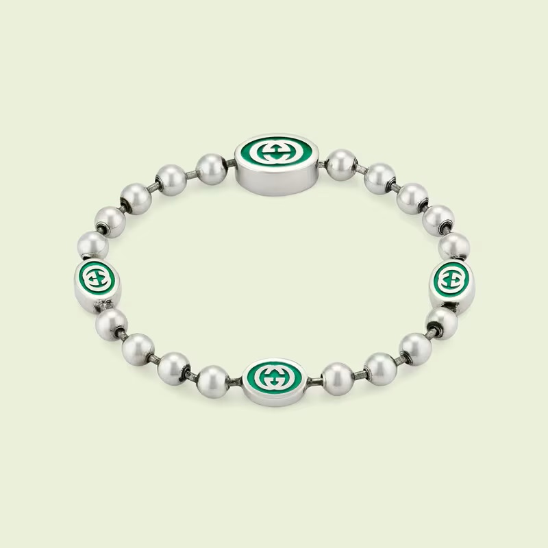 Interlocking g chain bracelet store