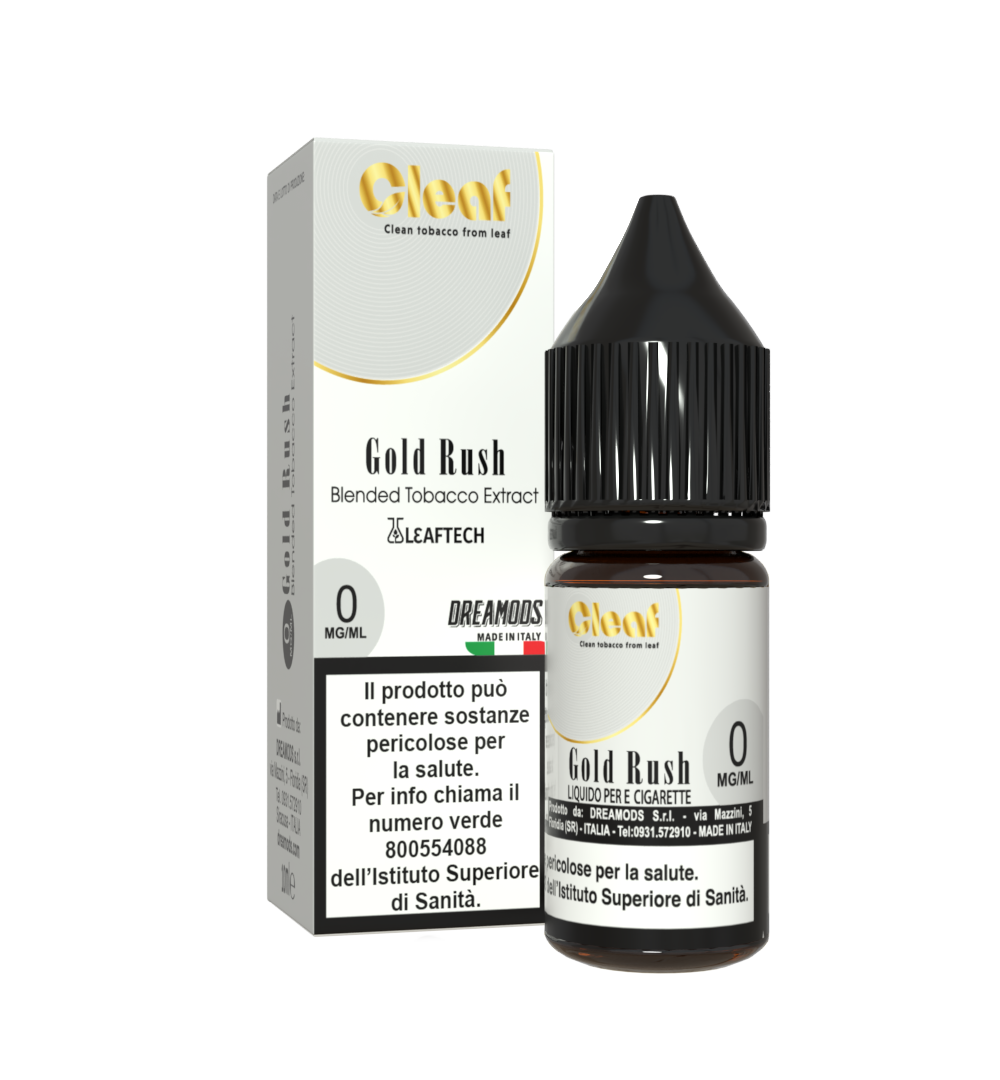 Cleaf GOLD RUSH Liquido Pronto 10 ML