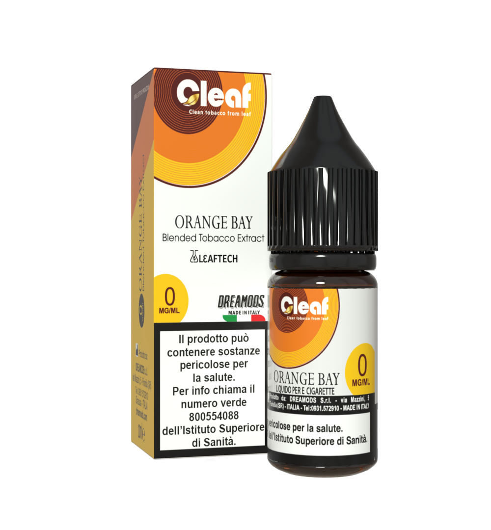 Cleaf ORANGE BAY Liquido Pronto 10 ML