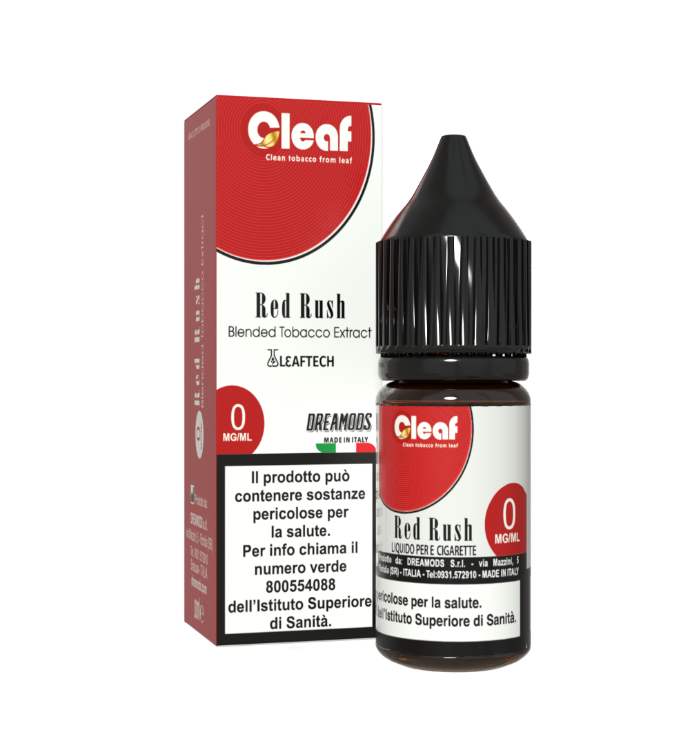 Cleaf RED RUSH Liquido Pronto 10 ML