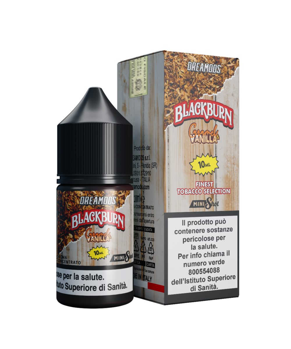 Caramel & Vanilla Blackburn Mini Shot 10 ml