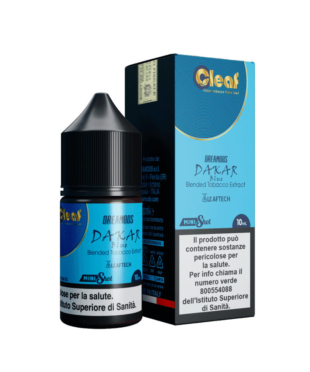 Dakar Blue Cleaf Mini Shot 10 ml