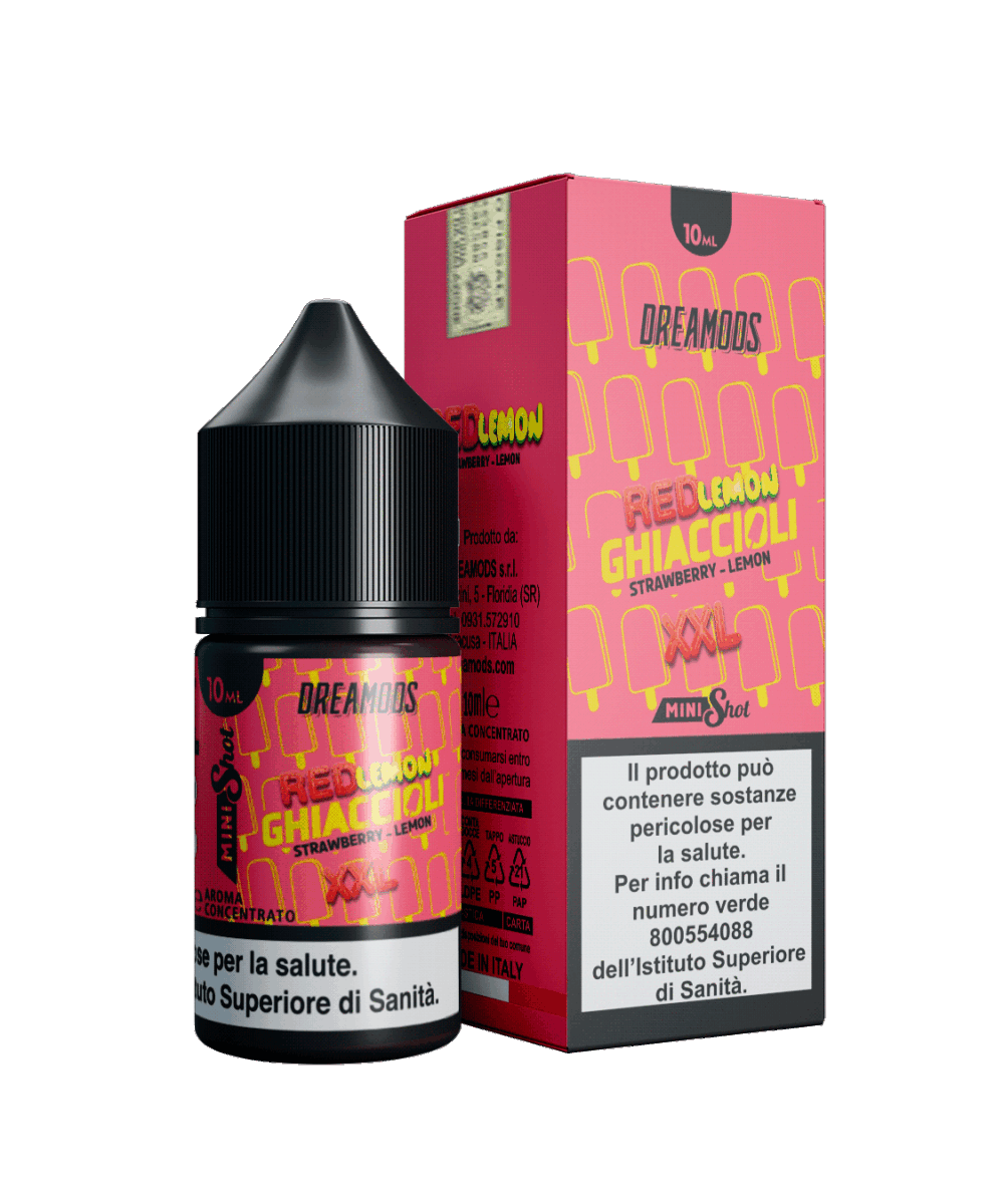 Red Lemon Ghiaccioli Mini Shot 10 ml