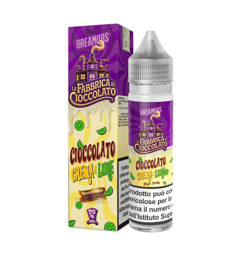La Fabbrica di Cioccolato – cioccolato crema e lime Shot 20 ml