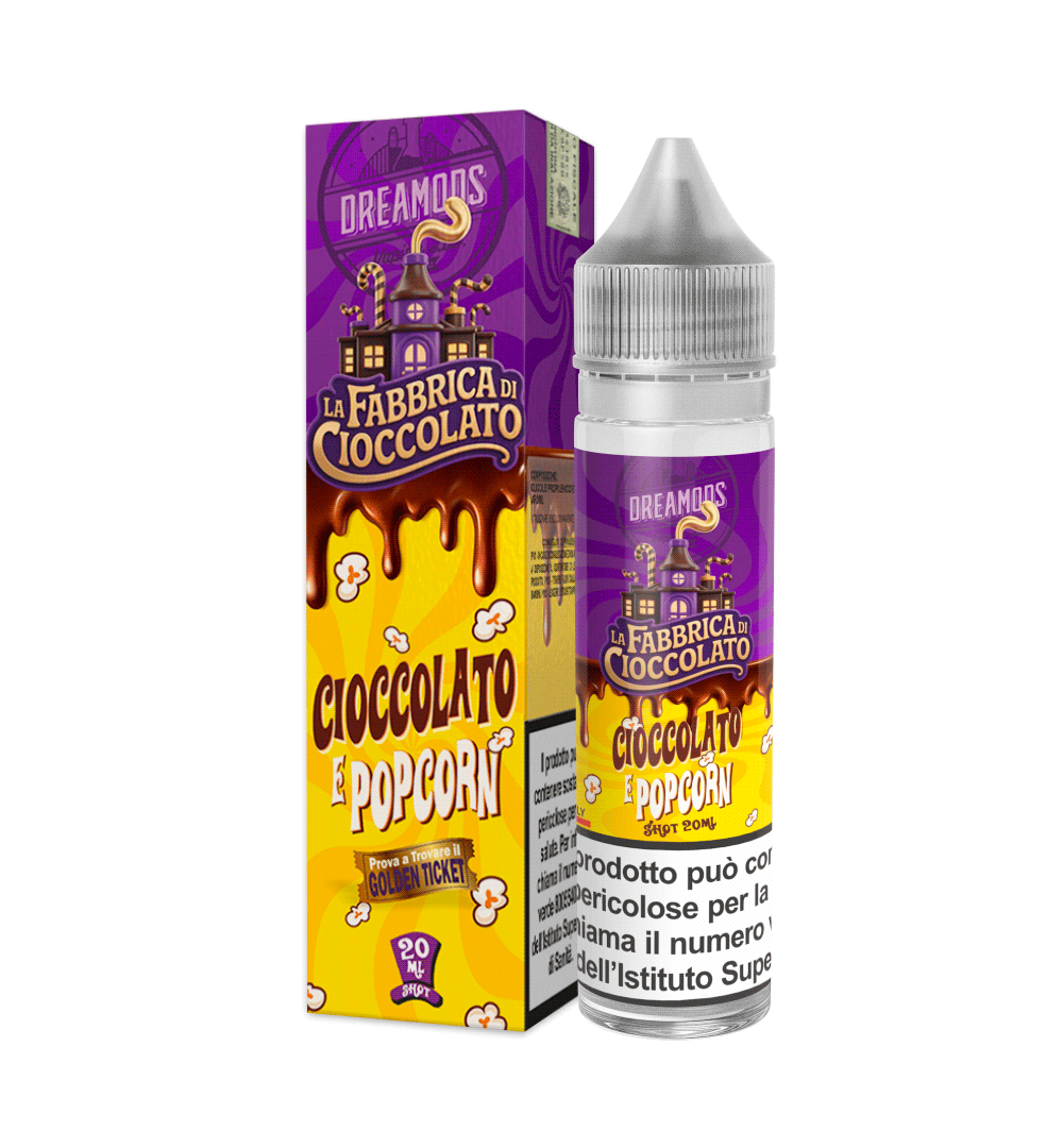 La Fabbrica di Cioccolato – cioccolato e popcorn Shot 20 ml