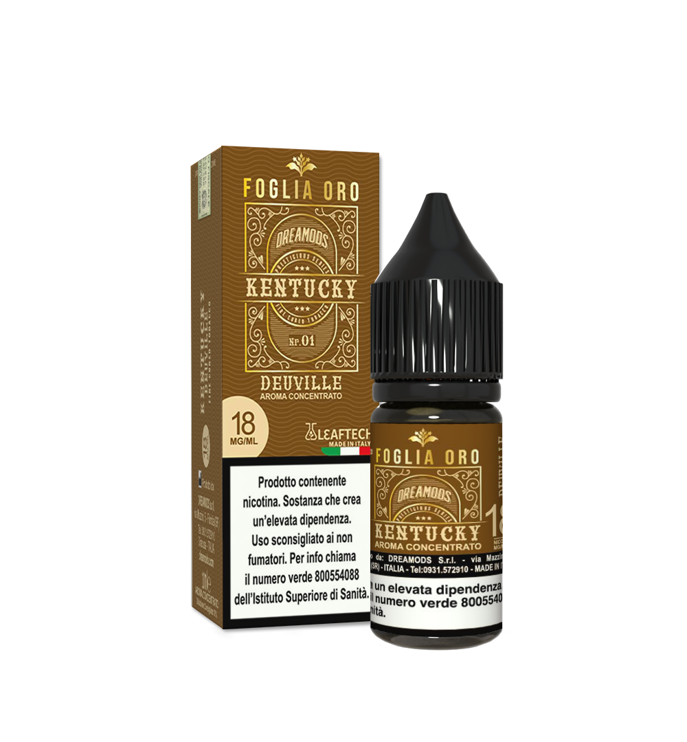 Kentucky Foglia Oro Aroma 18mg/ml 10 ml