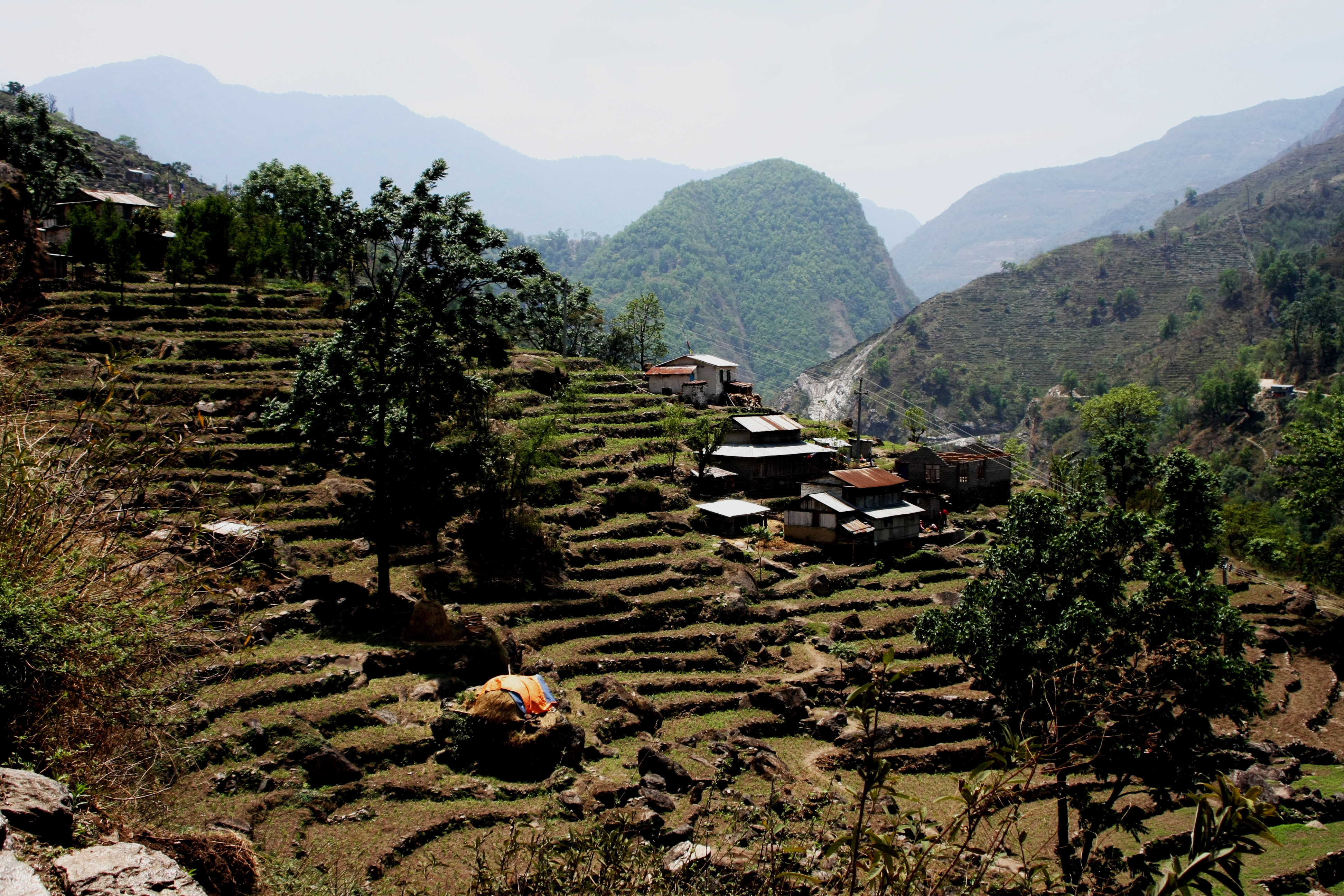 Annapurna Circuit. Von Chamchi nach Dharapani.